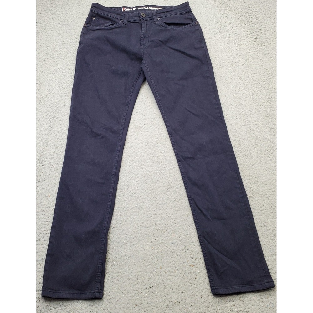 Buffalo Skinny Jeans Mens‎ Size 29/32 Navy Denim Slim Fit Casual Stretch